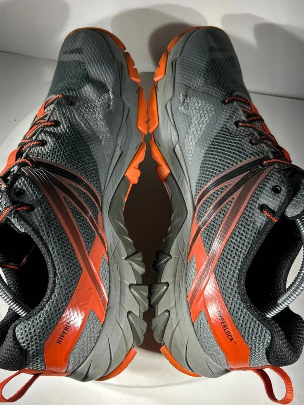 Merrell Castle Rock Mens Hiking Trail Running Shoes Size 12 Gray Sneakers Boots